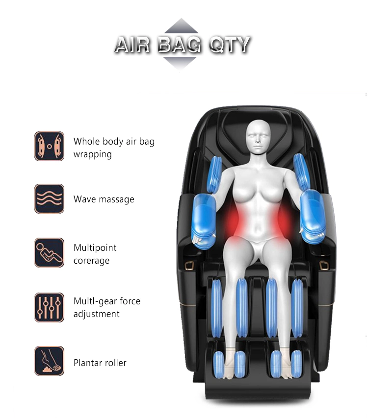 Popular Smart Voice Activated Sleeping Massage Chair Zero Gravity