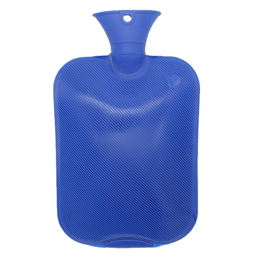 The Blue Color PVC Hot Water Bag Hot Water Bottle to Relief Pain