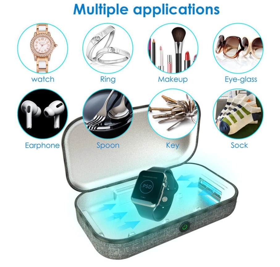 Multi-Function Disinfection Sterilization LED UV Sterilizer Bag Mummy Bag