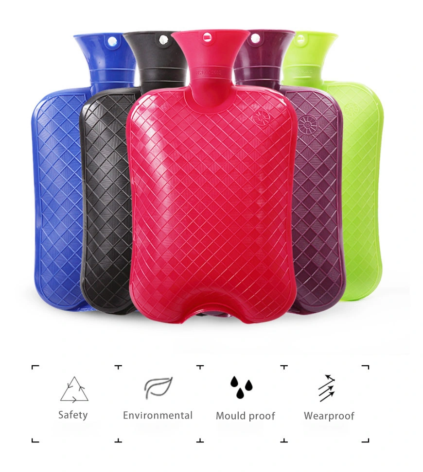 The Popular Daily Use PVC Hot Water Bag Hot Water Bottle