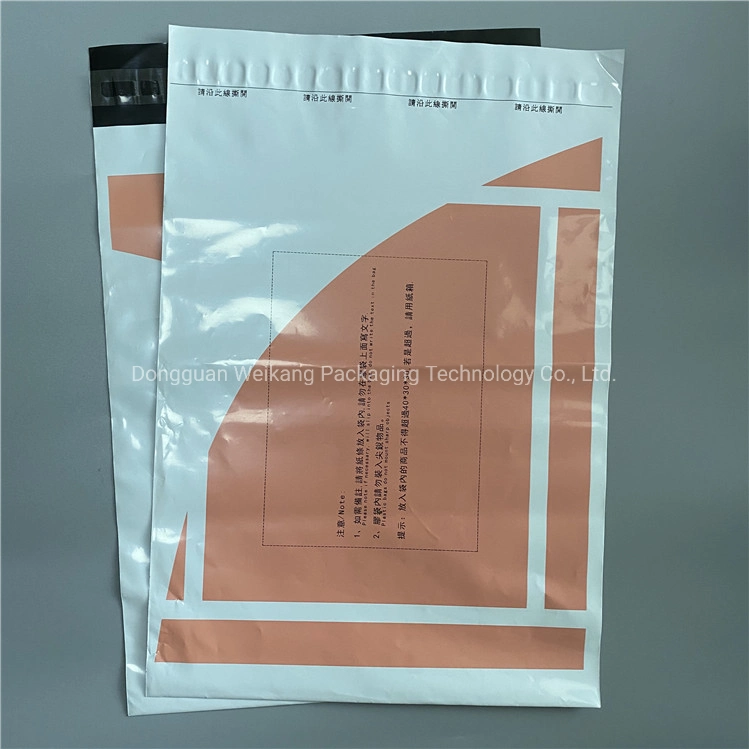 Factory Price Customized Envelopes Poly Bag Pink Printed Mailer Bag