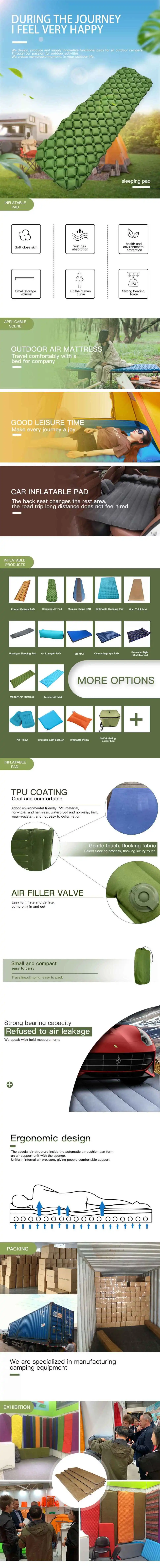 Comfort Deluxe Si Matself-Inflating Camping & Backpacking Sleeping Mat