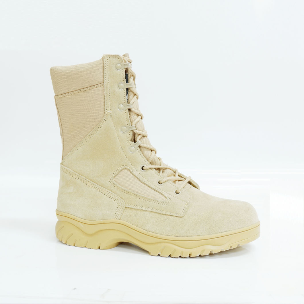 Suede Leather Fashion Military Issue Army Desert Combat Boots