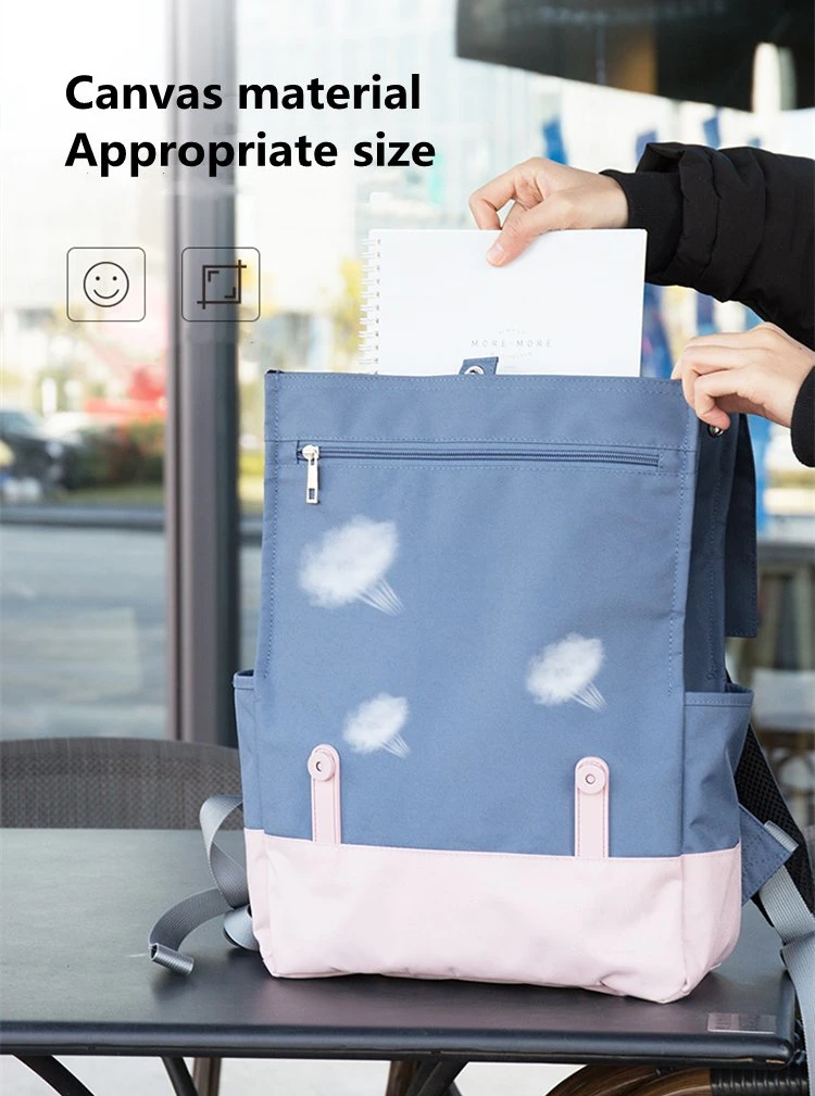 Stylish Funny Pink Teenager Book Bag Different School Bag Backpack for Kid Girl Model