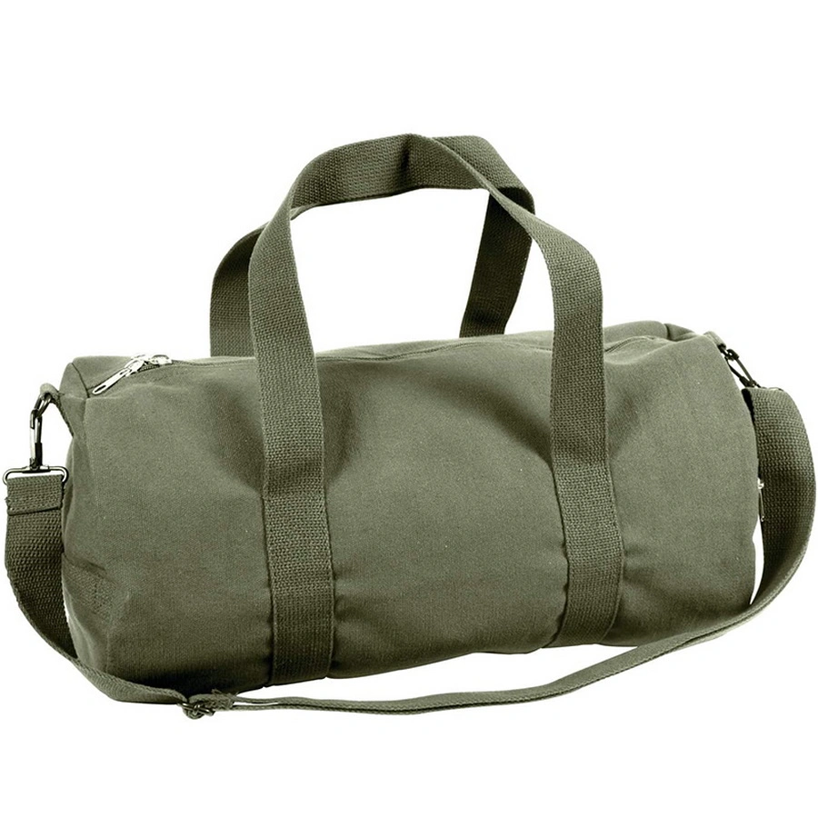 Customized Heavy Duty Canvas Weekend Travel Duffel Bag Men Vintage Duffle Sport Gym Bag