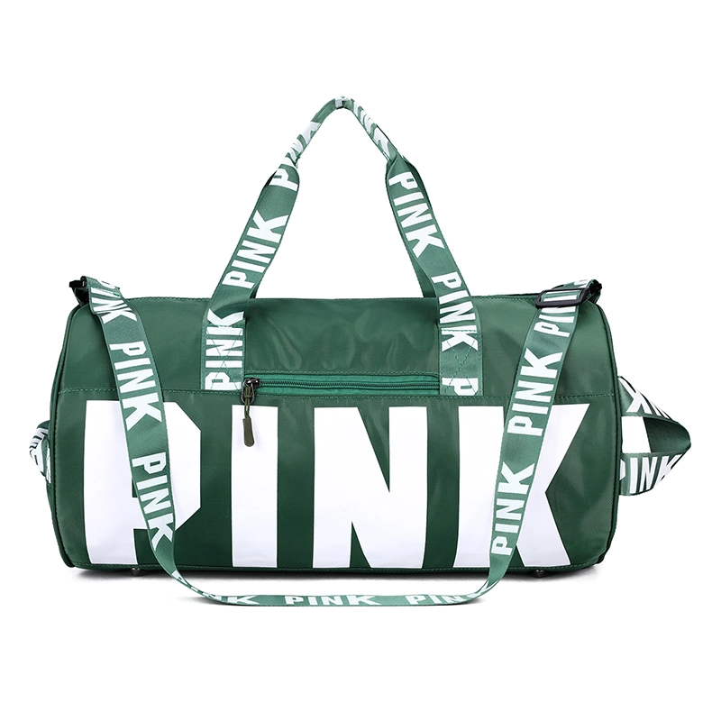 Fashion Large Capacity Women Travel Duffel Overnight Bag Men Sequin Pink Duffle Bag Waterproof