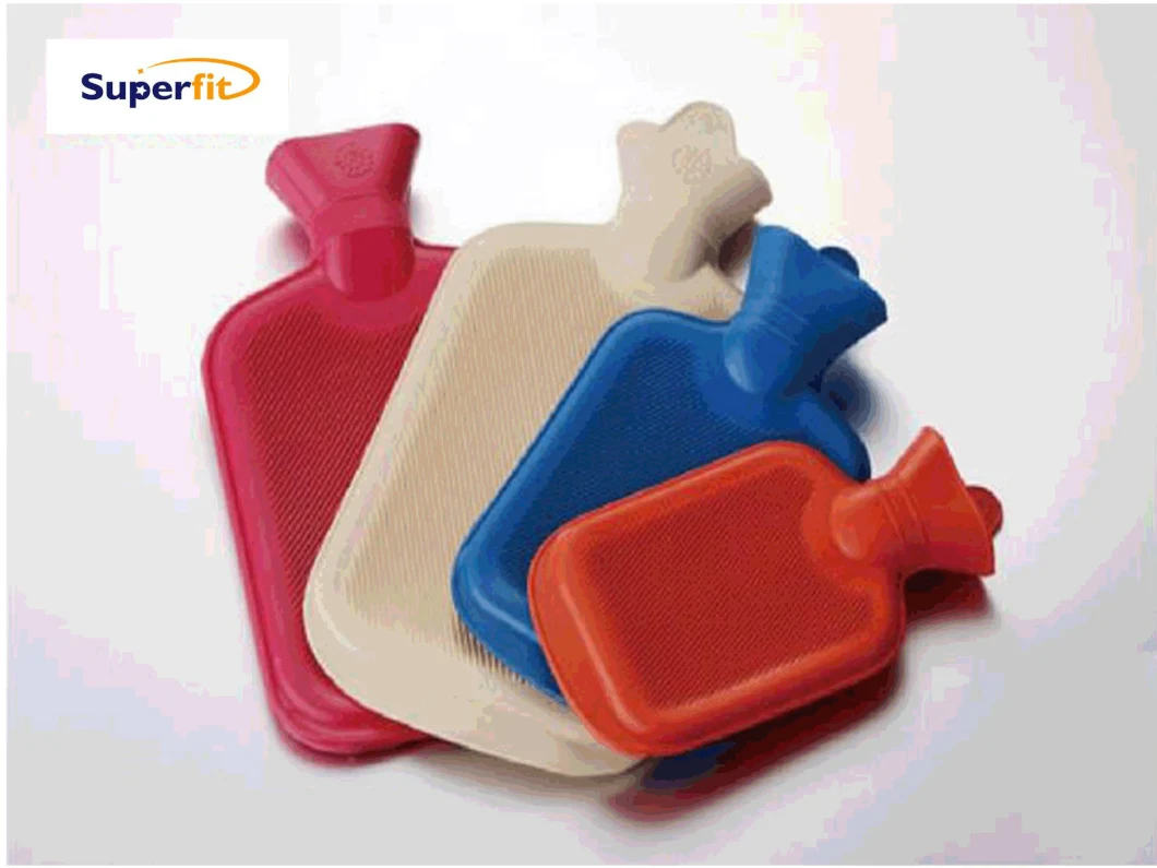 Various Size Colorfurl Rubber Hot Water Bag to Relieving Pain Hot Water Bottle