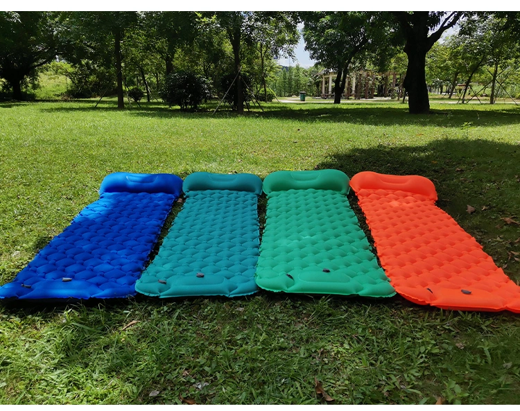 Wholesale Hiking Camping Ultralight Inflatable Sleeping Mattress