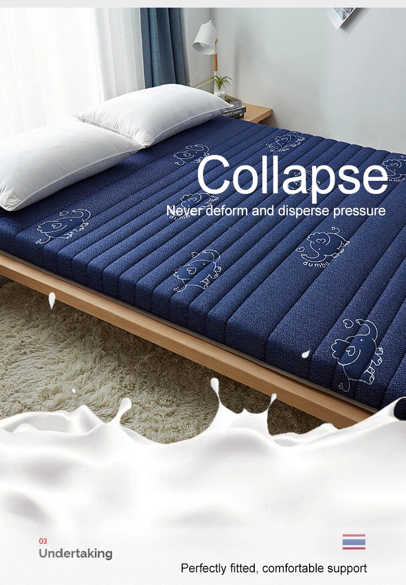 Home Memory Foam Sleeping Tatami Double Foldable Detachable Washable 8cm Single Bed
