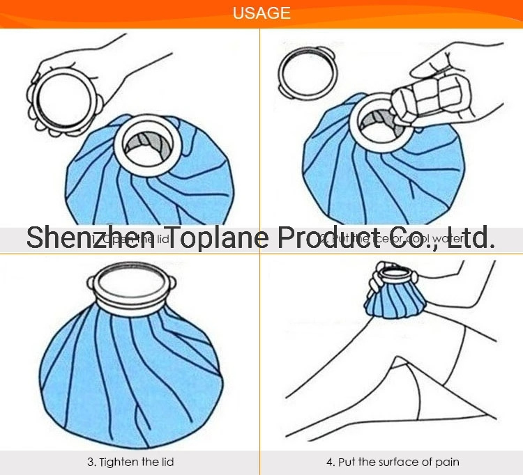 New Style Colorful Medical Ice Bag TPU Sport Ice Bag for Pain Relief