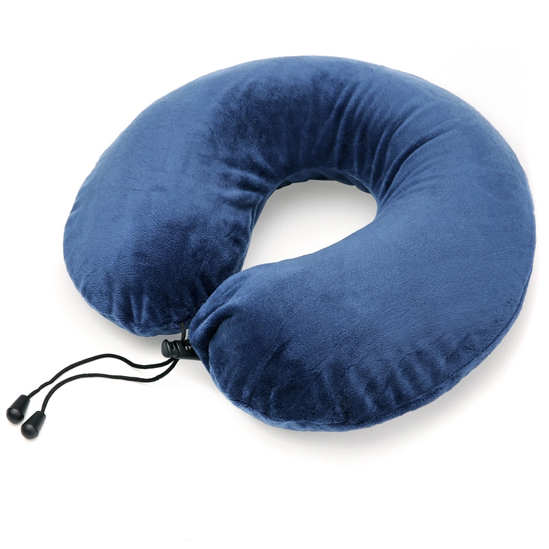 Custom and Wholesale Memory Foam Travel Neck Pillow U Shaped Sleeping Cervical Airplane Type Sleeping Pillow Travel