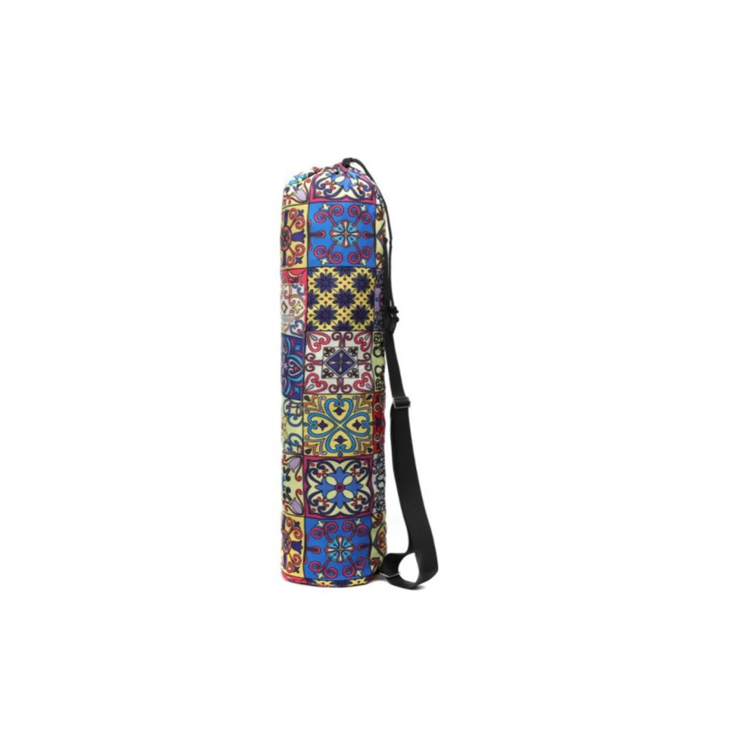 2021 Hot Sale Non-Slip Zipper Design Multi Function Portable Yoga Mat Carry Canvas Bag