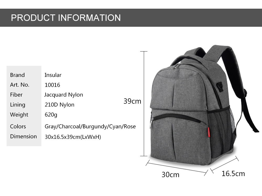 Multi-Function Waterproof Travel Backpack Nappy Bags for Baby Care, Large Capacity, Stylish and Durable Mummy Baby Bags