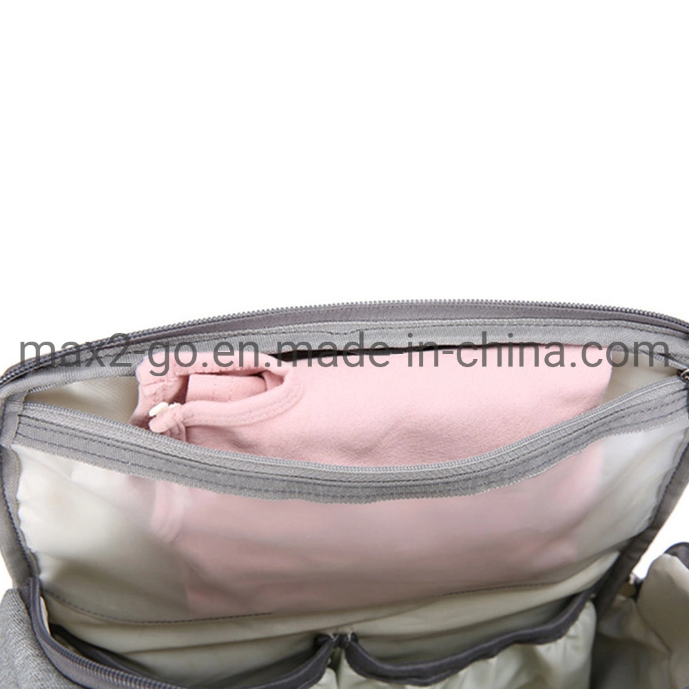 Traveling Sleeper Shoulder Mummy Bag Baby Diaper Bag with Changing Pad