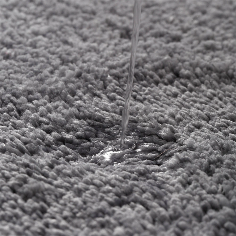 Factory Microfiber Absorbent Non-Slip Furry Bathroom Non-Slip Carpet