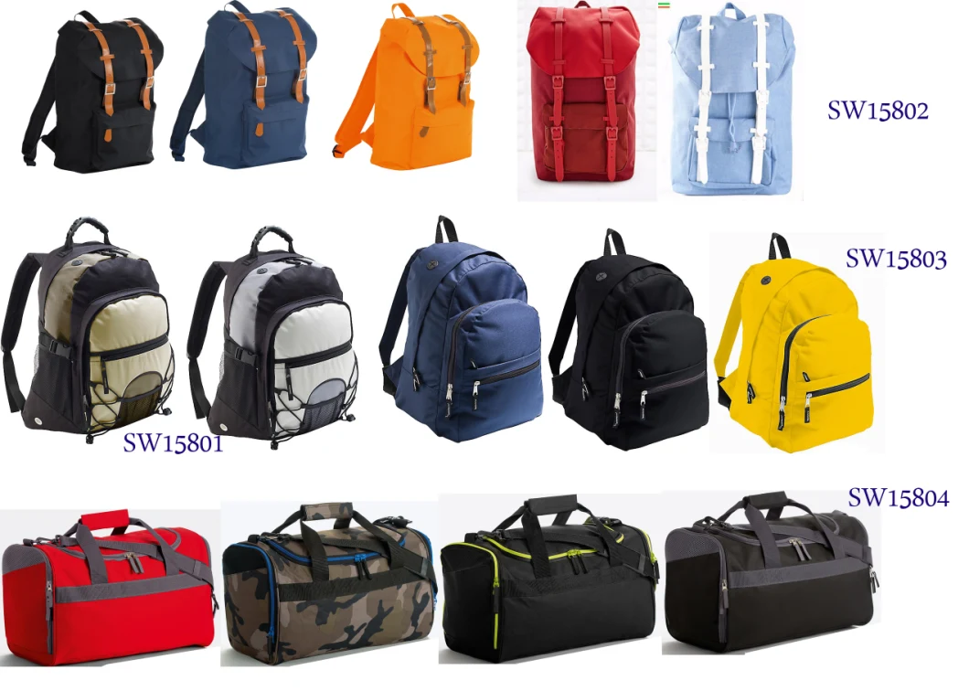 Simple Bag Cheap Travel Bag Tote Bag Laptop Bag with Zipper Open Sw8036