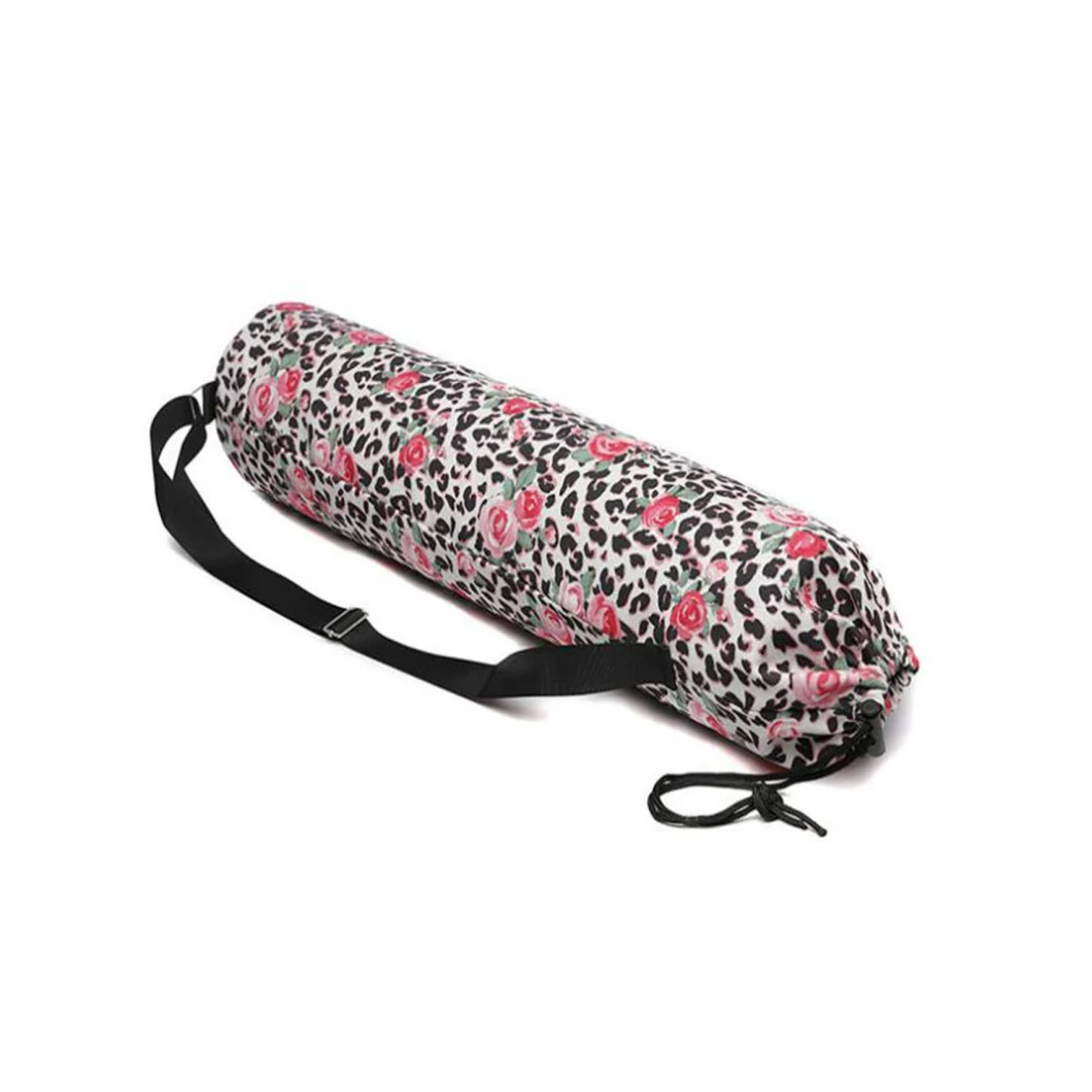 2021 Hot Sale Non-Slip Zipper Design Multi Function Portable Yoga Mat Carry Canvas Bag