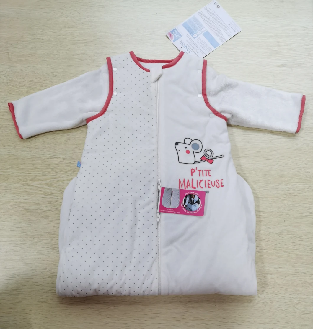 Winter Baby Cotton Jumpsuit Sleeping Bags Baby Clothes, Children Romper, Kid Crawl Clothes,