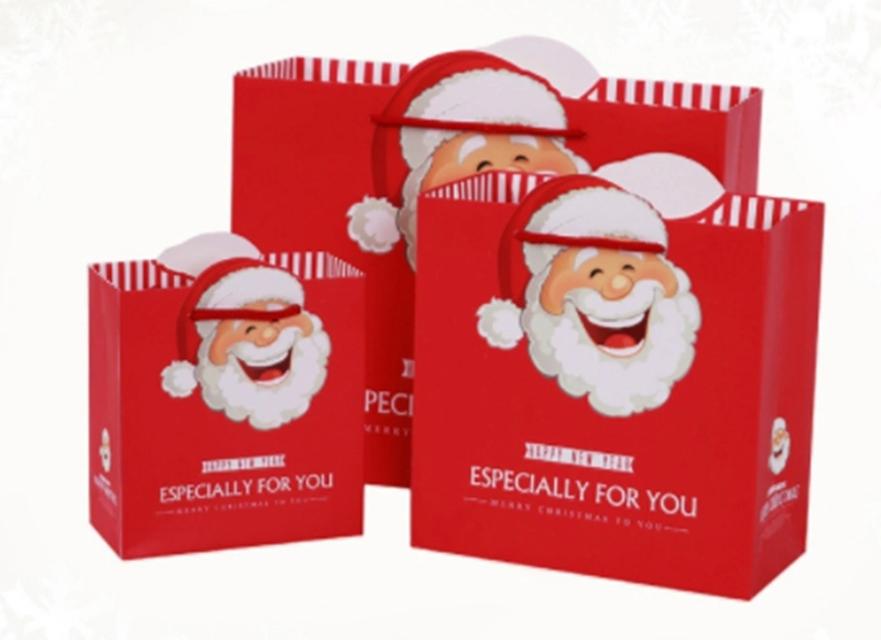 Paper Gift Bag Paper Bag for Festival Christmas Gift Packaging Good Price