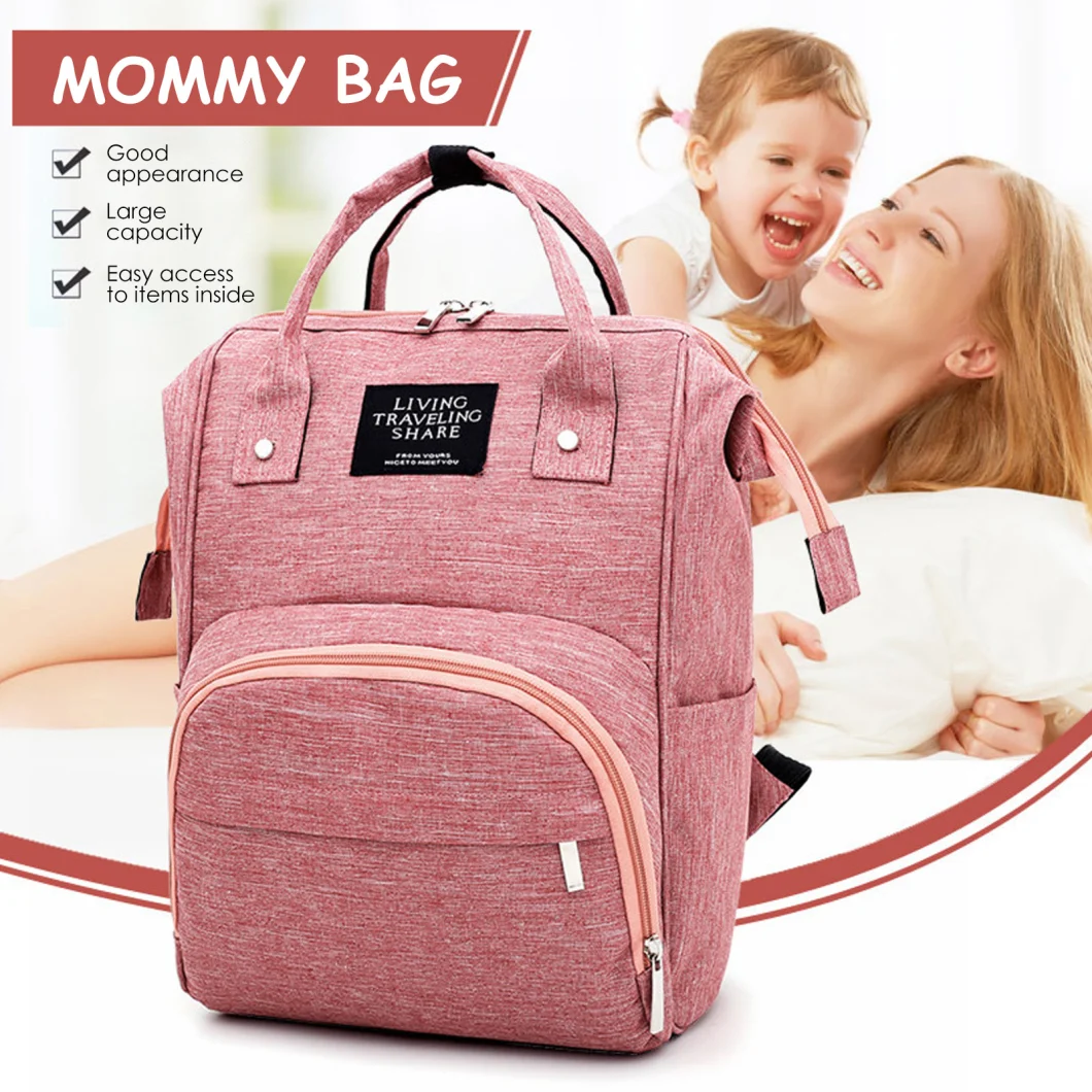 Fashion Baby Diaper Bag Mummy Maternity Nappy Bag Large Capacity Mommy Bag Travel Backpack