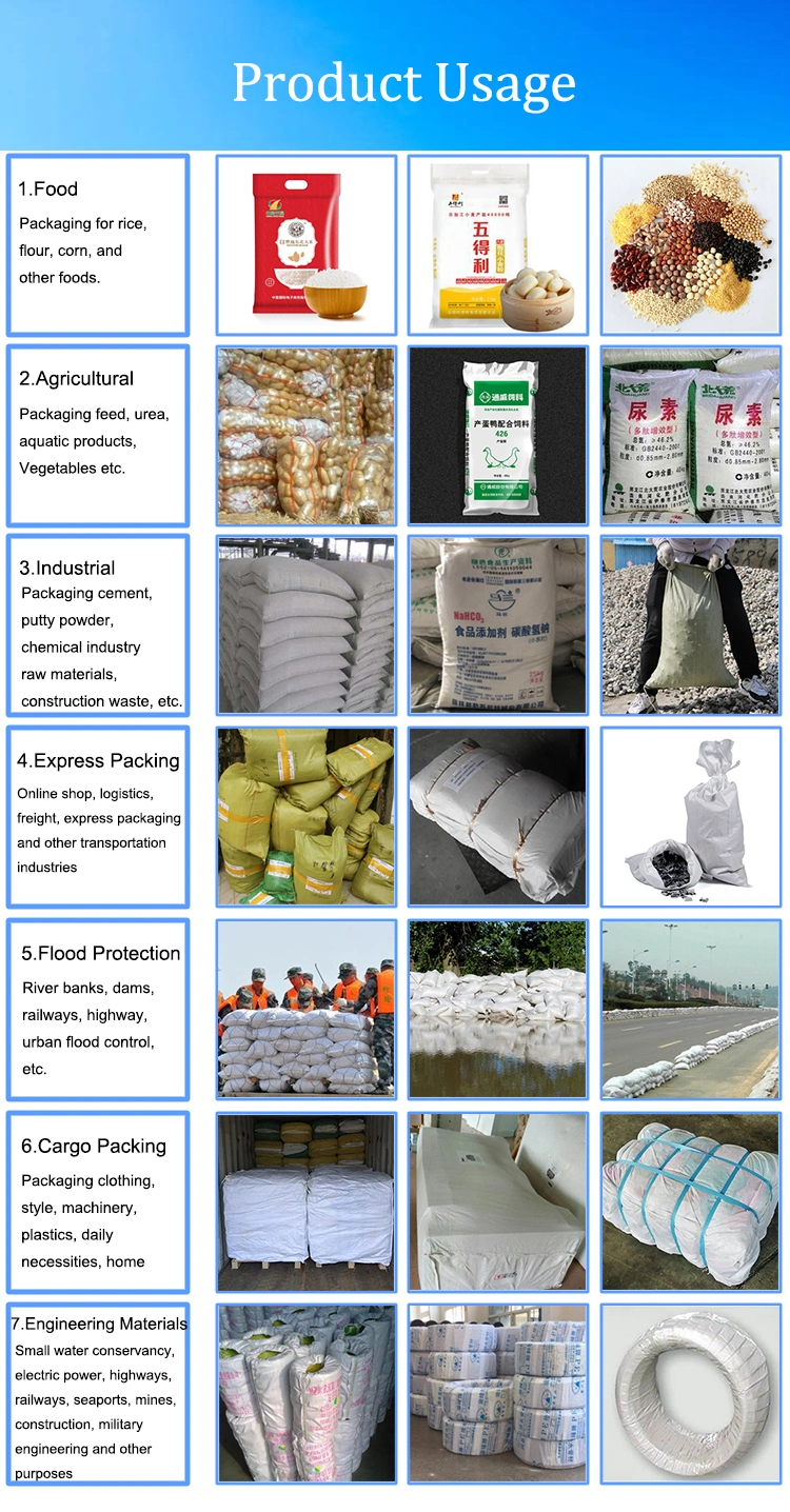 Wholesale 25kg Polypropylene Woven Military Large Sand Bags