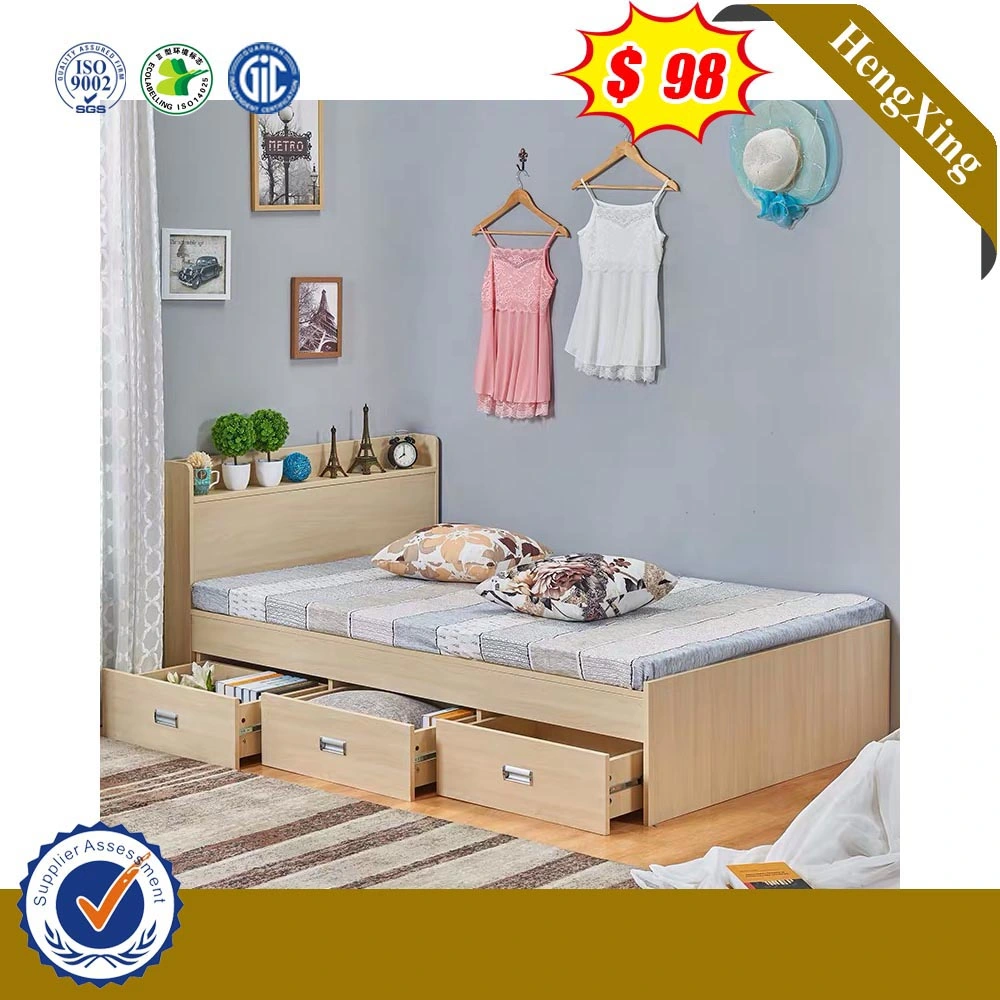 Eco-Friendly Child Safety MDF Wood Designs Kid Sleeping Dormitory Bed