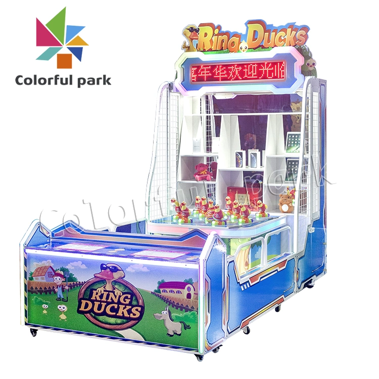 Colorful Park Claw The Toys Crane Claw Machine Ring Ducks Machine Popular for Sale