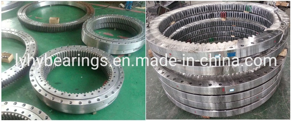 Cross Roller Slewing Ring Bearing with Outer Gears (RKS. 324012324001)