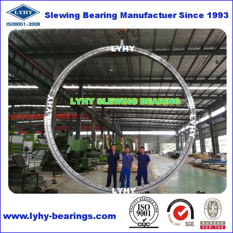 Triple Row Roller Slewing Bearings Slewing Ring Bearings with External Teeth 191.50.4500.990.41.1502