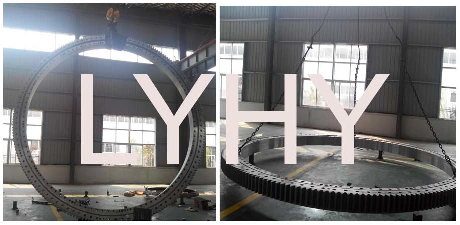 (LYHY) Large Sized Gear Swing Bearing 191.50.4000 Three Row Roller Slewing Ring Bearing 191.50.4500