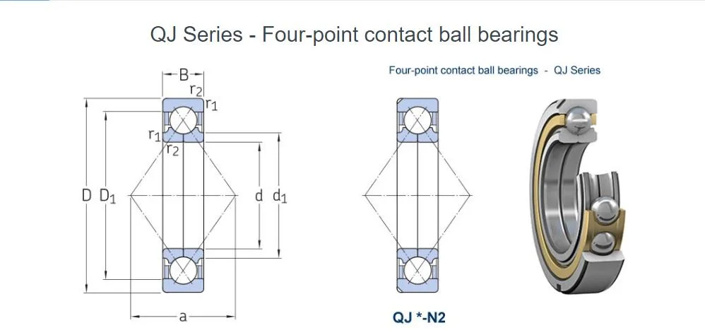 Angular Contact Ball Bearing 514479, 3222, 4222X3d, 3322m, 541983 Double Row Ball Bearing