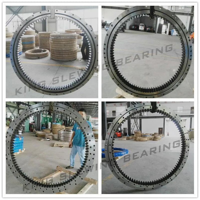 Swing Bearing Excavator Parts Engineering Machinery Four Point Contact Ball Bearing 9260971 for Zx200-3