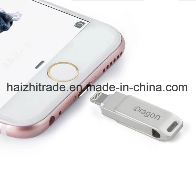 Dual USB Flash Drive Mobile Phone Pen Drive Lightning for iPhone USB Driver