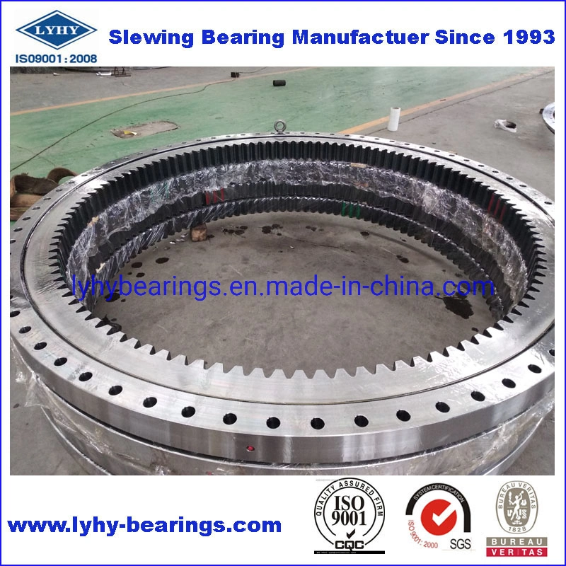 192.20.1800.990.41.1502 Triple Three Row Roller Slewing Ring Bearing Turntable Bearing Internal Gear Bearing