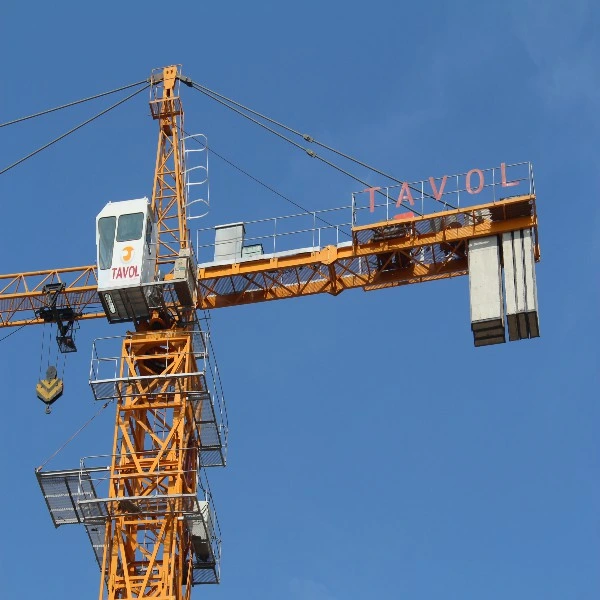 Qtz50 Construction Tower Crane Top-Slewing Tower Crane