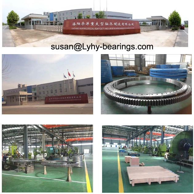 Excavator Slewing Ring Bearings Ball Bearing Gear Quenched Bearing (Hyundai 450LC-7)