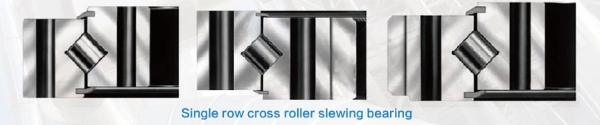 Hot Internal Gear Crossed Roller Slewing Ring Bearing for Tower Crane
