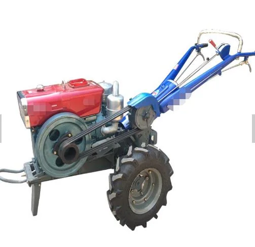Four-Wheel Dual-Drive Walking Tractor 12 Horsepower Dual-Use Walking Tractor