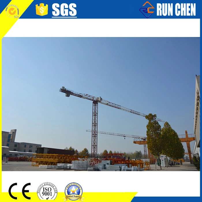 Hot Sales Max Load 5 Tower Crane Ton Double Slewing Tc5010 Tower Crane
