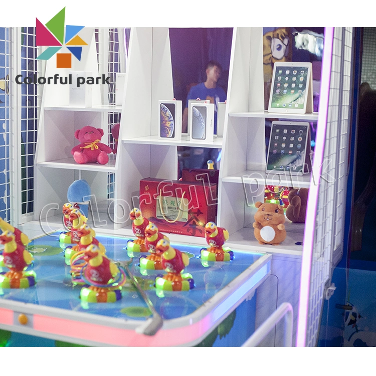 Colorful Park Claw The Toys Crane Claw Machine Ring Ducks Machine Popular for Sale