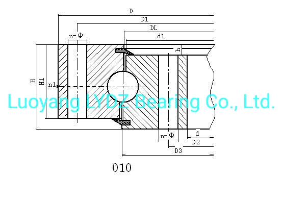 010.25.355  External Gear Slewing Bearing Rotary Conveyor Welding Manipulator