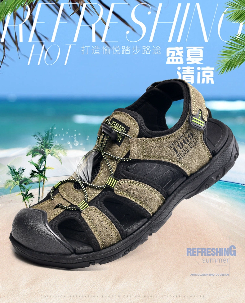 Hottest Style Fashion Men Casual Beach Slippers Sandals for Summer (YM20-1809)