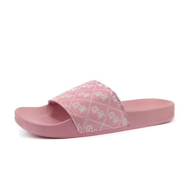 Greatshoe Custom Printed Slipper, Summer Sandal Slipper Pink Women Slipper