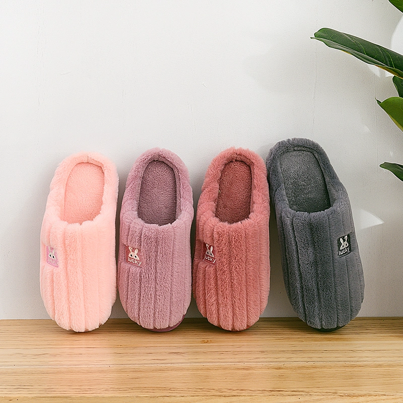2020 Hot Sales Women's Plush Slippers Factory Wholesale Fur Slippers Fashion House Slippers Fur Sandals Customized Fur Slides Sandal Men Shoes