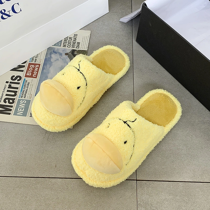 2020 Women Wholesale Fur Slippers Lovers Indoor Sandals Women Fashion Slides Warm Sandals Men Indoor Slippers