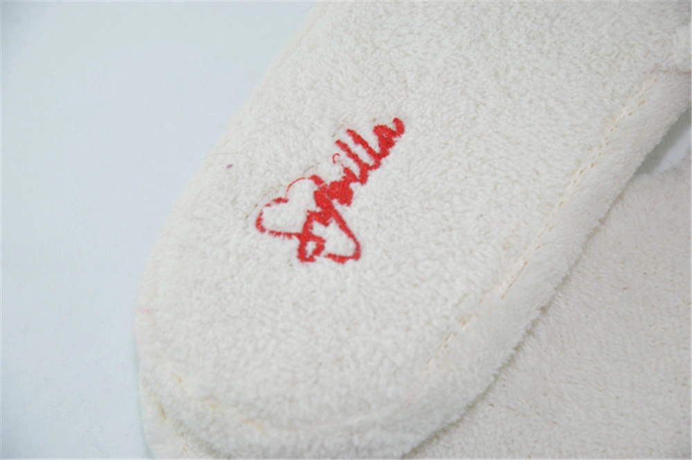 Nice Soft Indoor Slippers for Girls with Lovely Bowknot Hotel Slipper Supplier