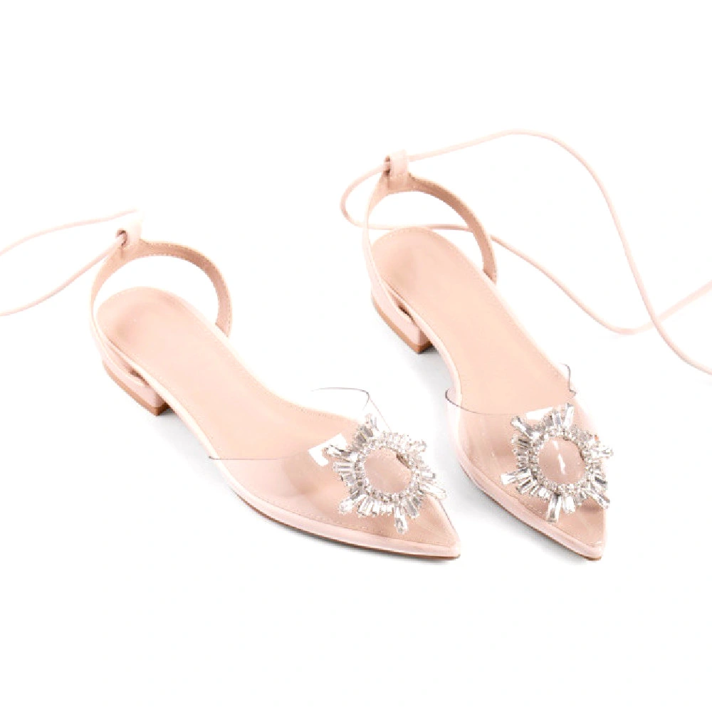 Women Shoes Clear Slippers Flat Lady Shoes Straps Fashion Sandals Ladies Shoes