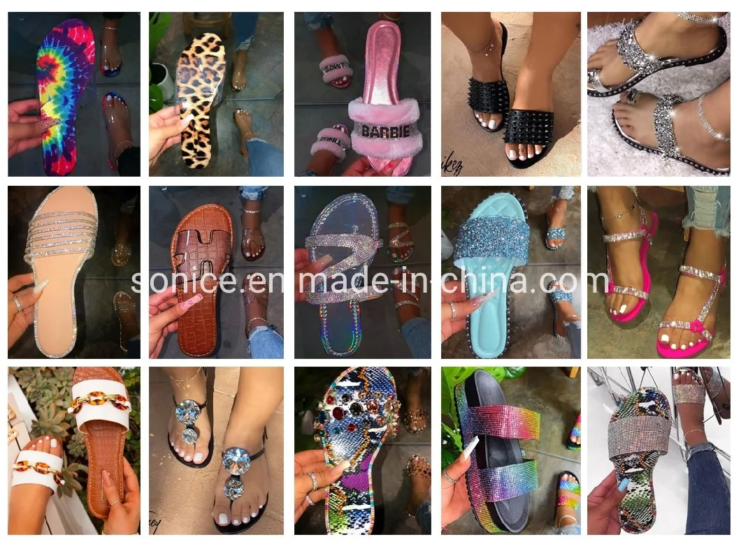 China Slippers Vendor, Cute PVC Ladies Slippers, Luxury Sandals Slippers for Women