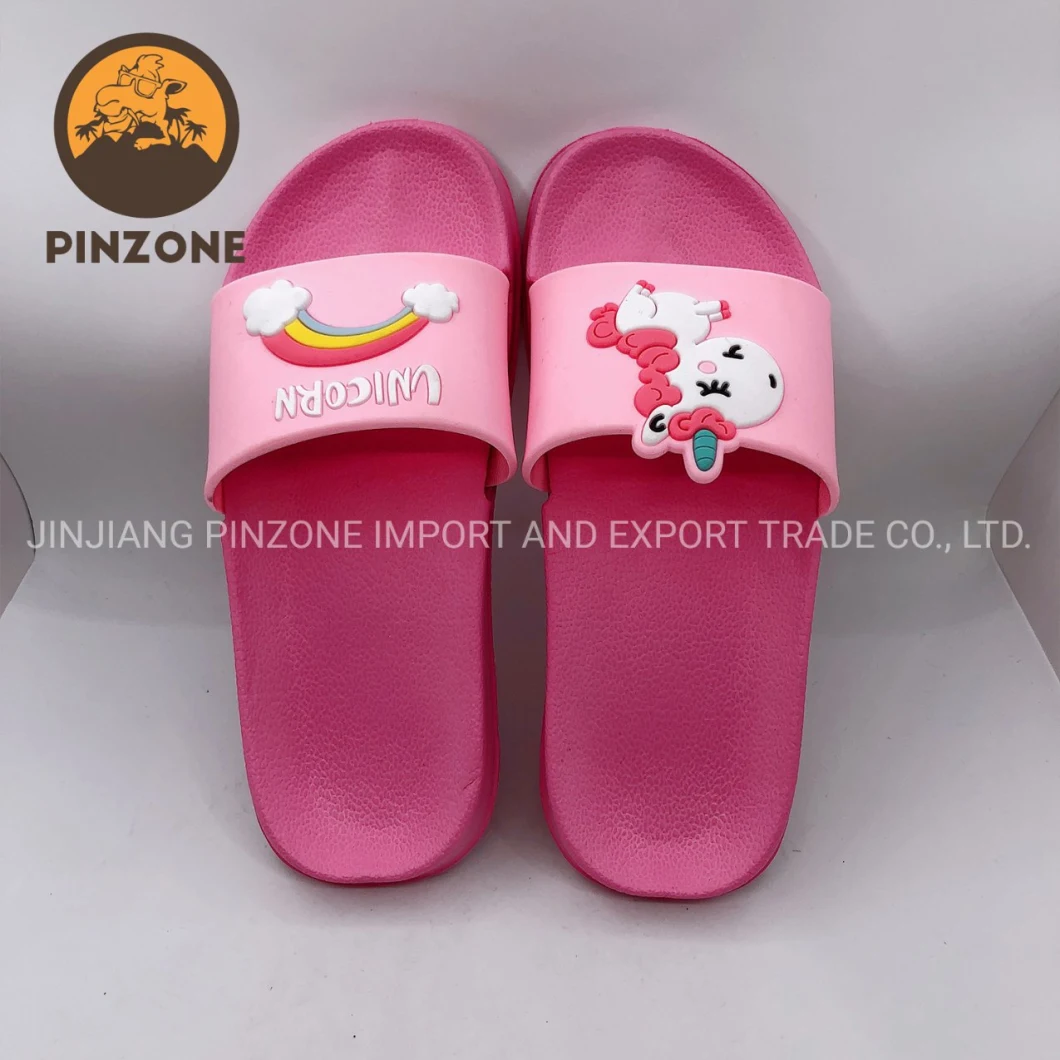 Wholesale Woman Unicorn Slide Slipper Girl Unicorn Sandal Slippers Ladies