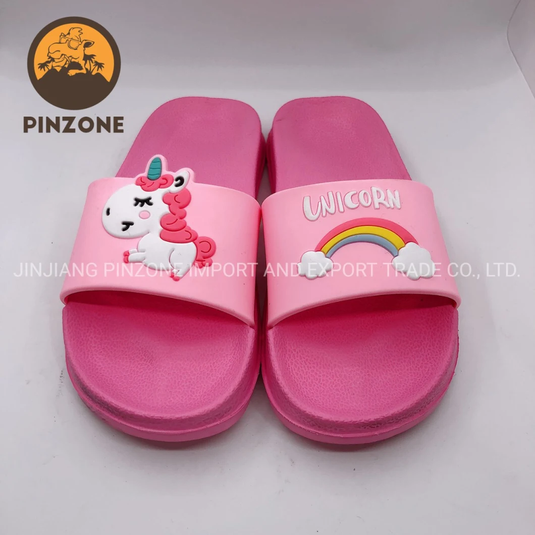 Wholesale Woman Unicorn Slide Slipper Girl Unicorn Sandal Slippers Ladies